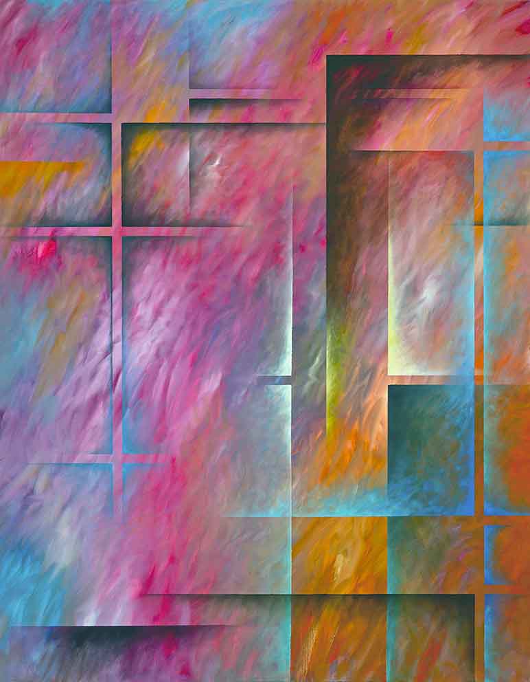 03 Tonspuren S4 (Wozzek-Alban Berg 3), Öl LW, 140 x180cm, 2014