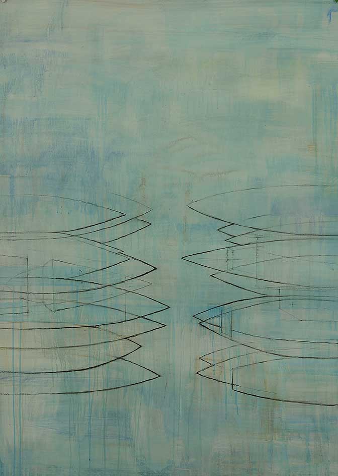 01 Gefässe, Kohle Acryl auf Papier, 91 x 128cm, 1995.jpg