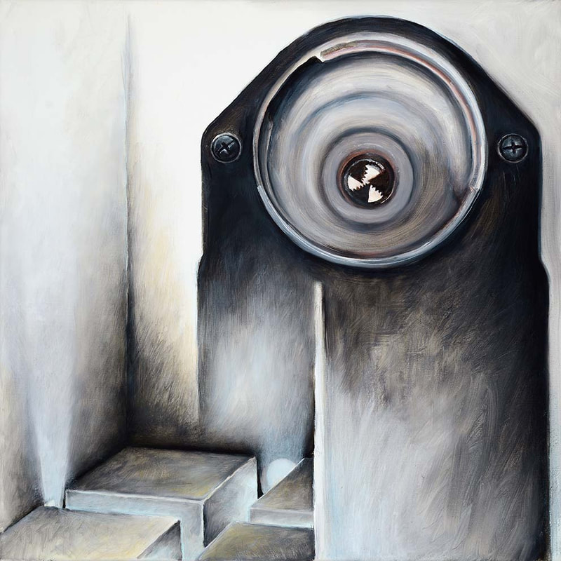 Interiors 22 (Passequa 2), 60 x 60cm, Acryl auf LW, 2018