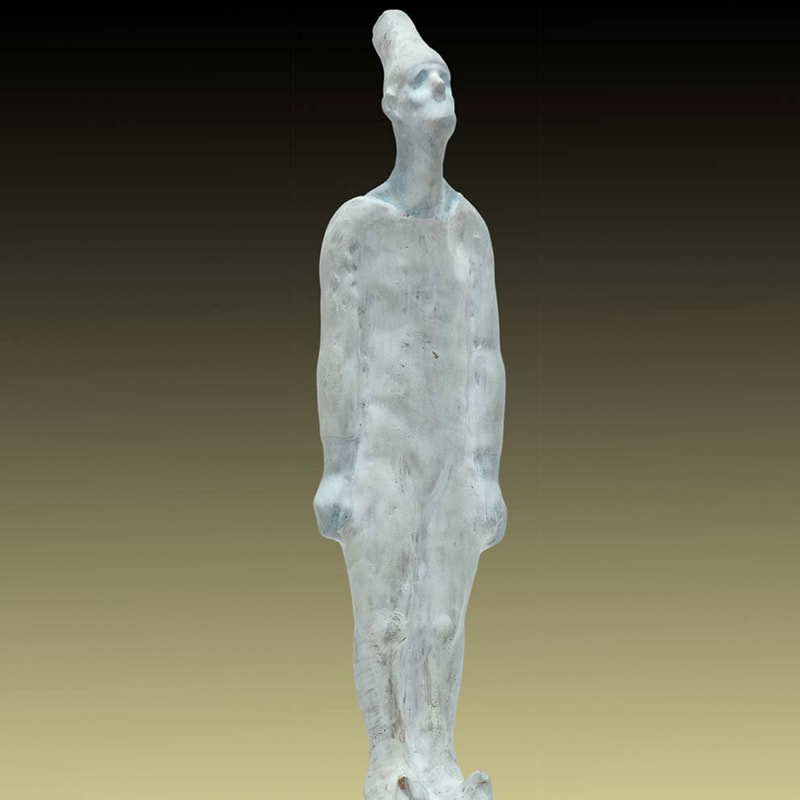 11 Bozzetto, "Artist 2" , 19x4.5x3.5cm, 1982