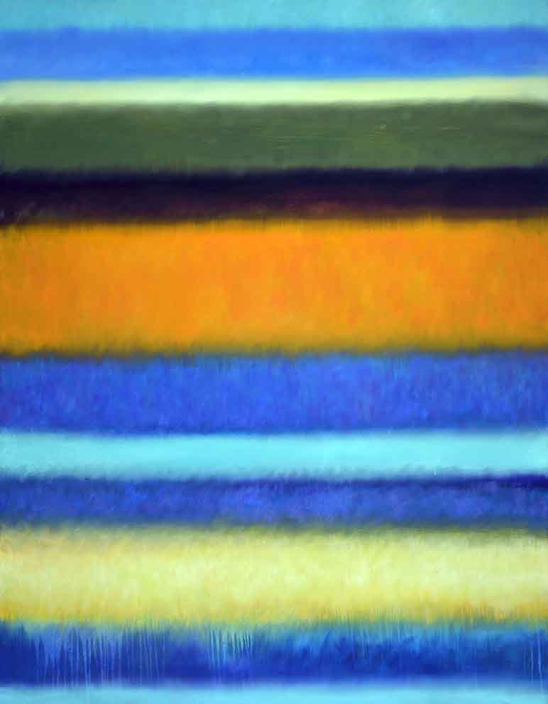 11 Tonspuren S4 Öl LW, 140 x180cm, 2014