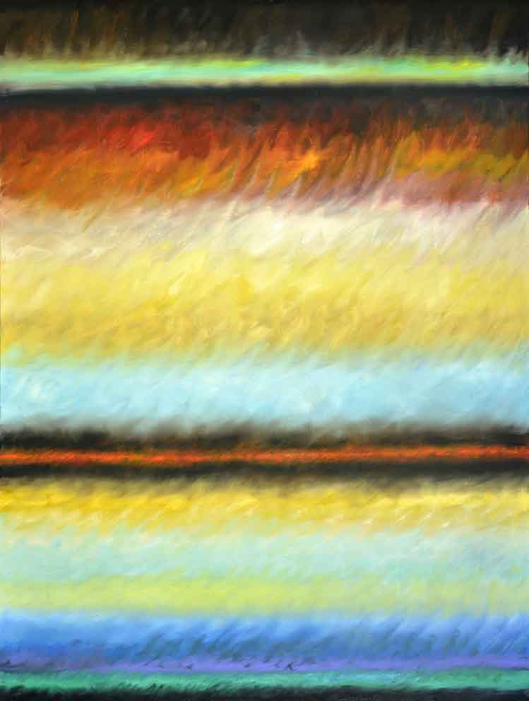 12 Tonspuren S4 ÖL LW, 140x160, 2015