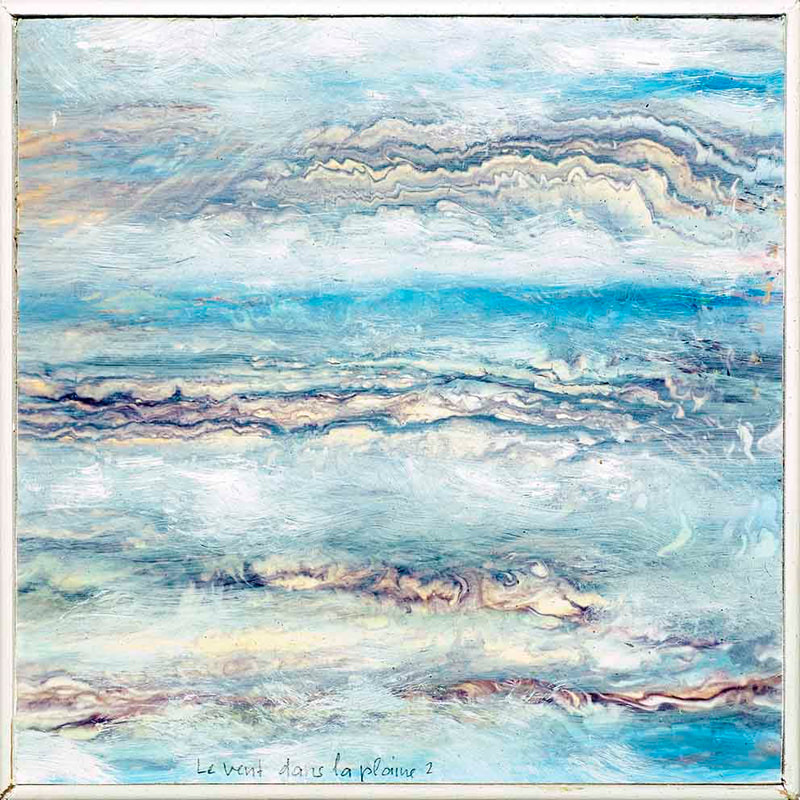12 Tonspuren S6, Debussy, "Le vent dans la plaine" MDF, 20 x 20cm, 2019 - 2