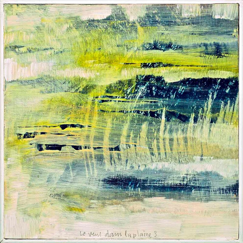 13 Tonspuren S6, Debussy, "Le vent dans la plaine" MDF, 20 x 20cm, 2019 - 3