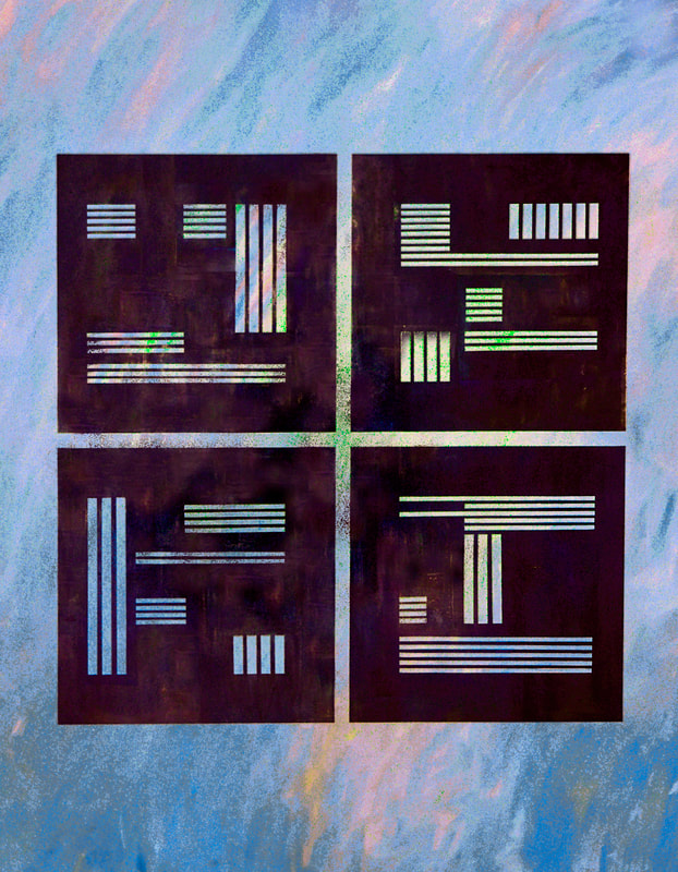 15 Lend skab (Titan), ü.m., Acryl auf LW, 140 x 180cm, 1992
