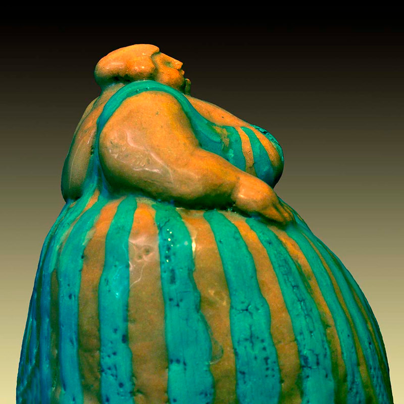 15 Bozzetto "Primadonna", 7x11x7.5cm, 1982