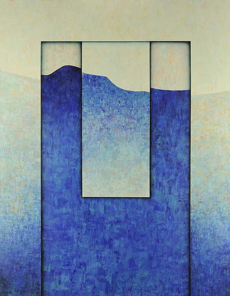 20 Lend skab, Acryl auf LW, 140 x 180cm, 1993