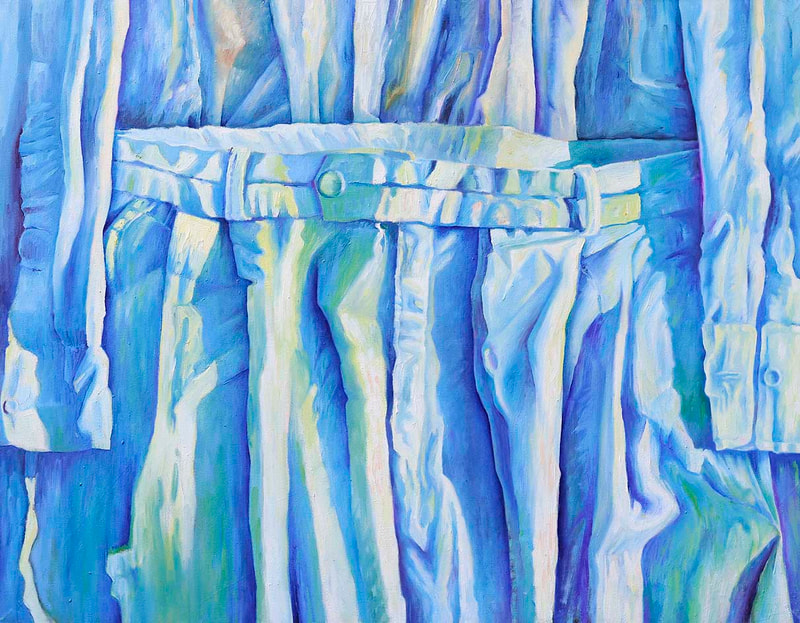 18 Vom Sprechen der Hüllen, Öl auf LW, 70 x 90cm, 1997