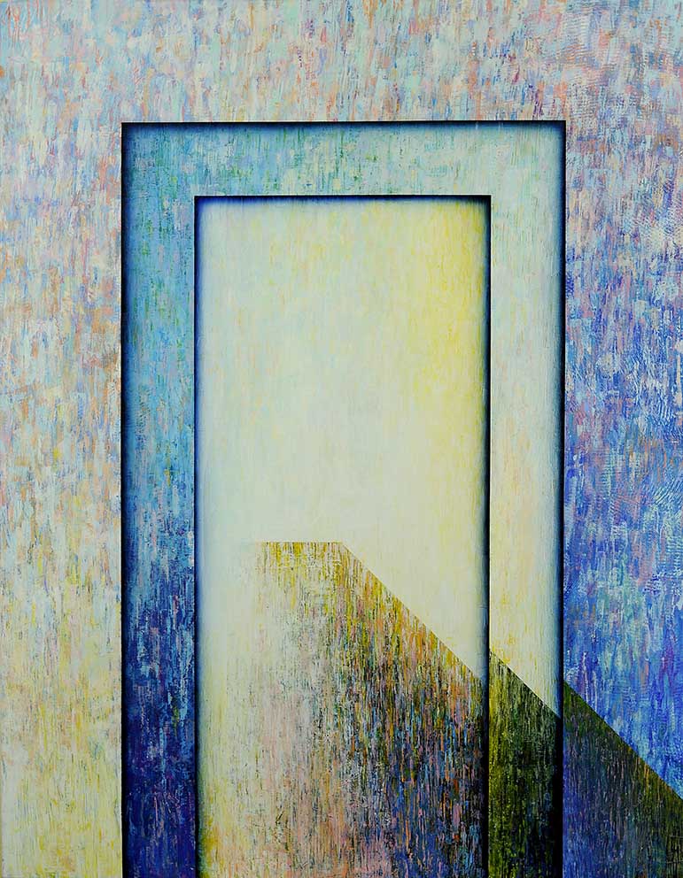 24 Lend skab, Acryl auf LW, 140 x 180cm, 1994