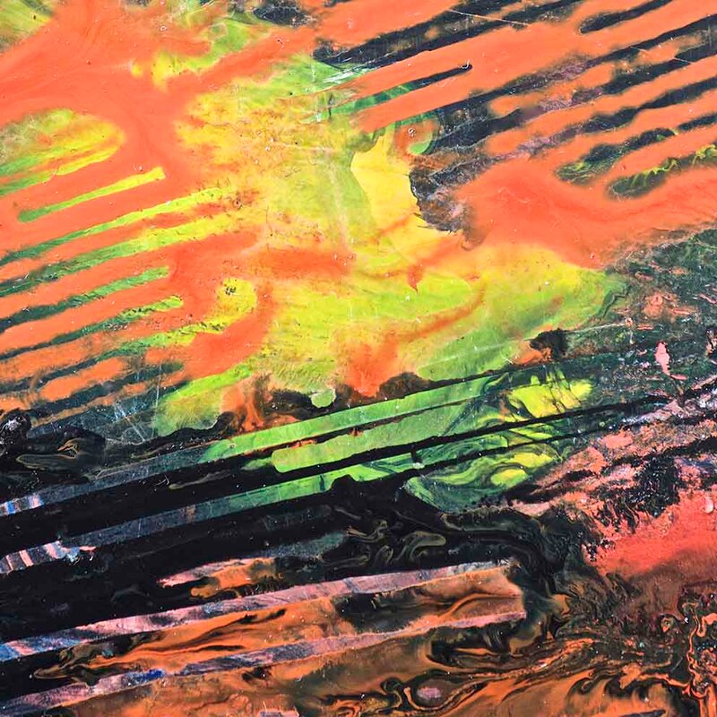 21 Tonspuren S6, Debussy, "Le sommeil de Lear" MDF, 20 x 20cm, 2019