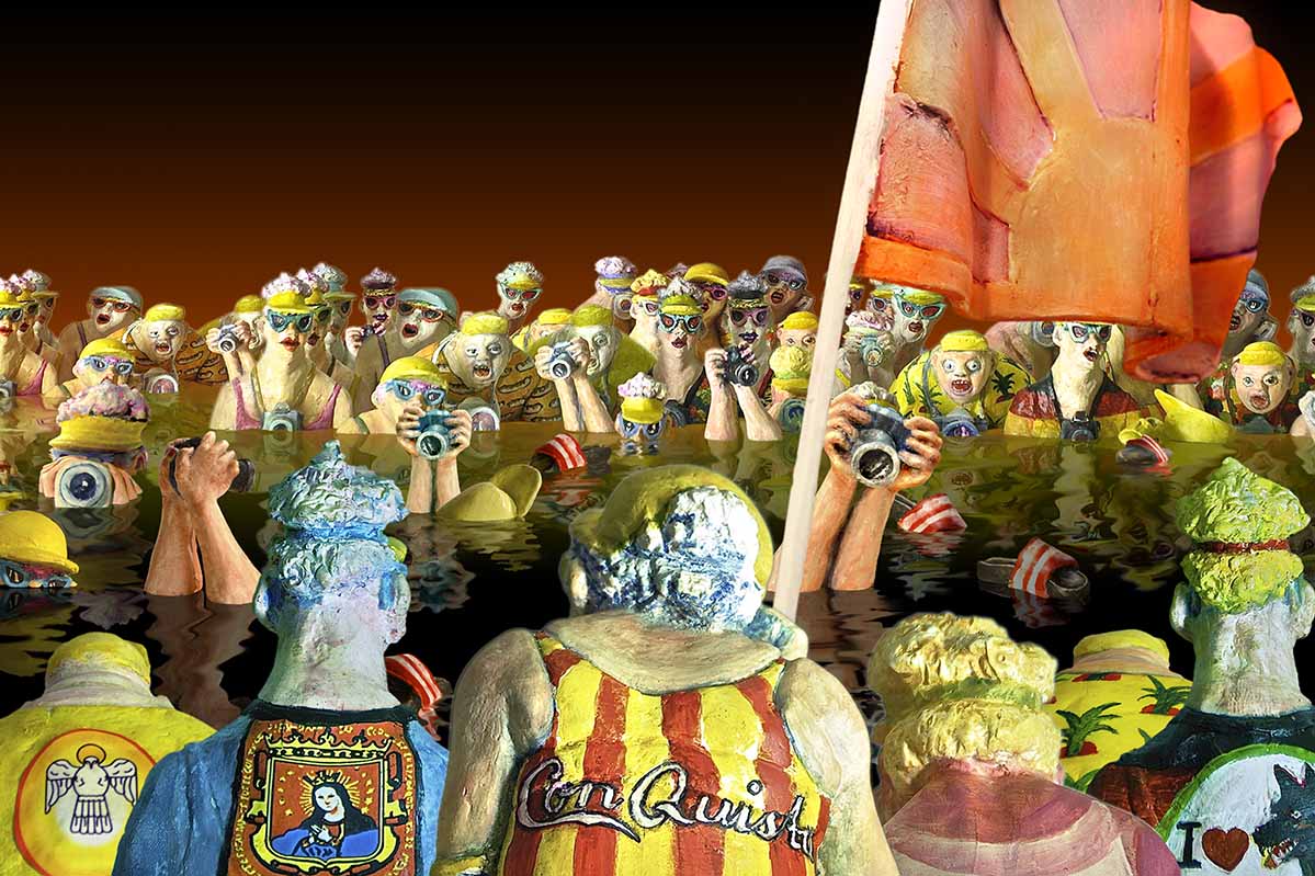 21 Bozzetti Kreuzfahrtschiffritter "Conquistadores " 2010