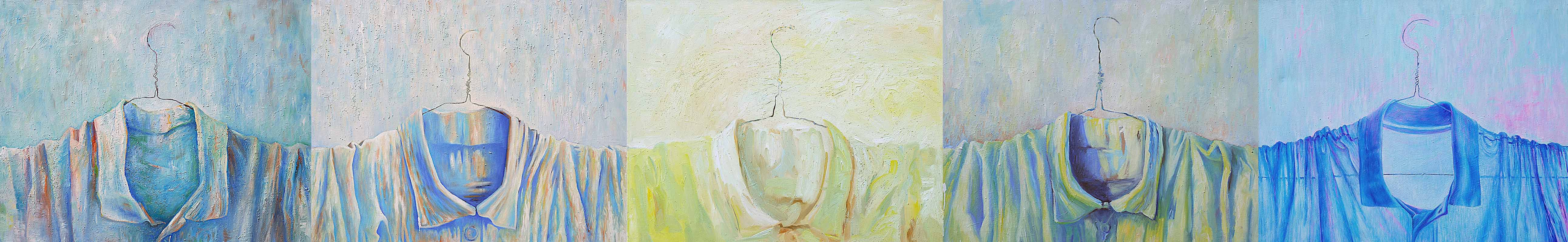 23 Hülle 12-16, Kompilation, 70 x 360cm, 1997