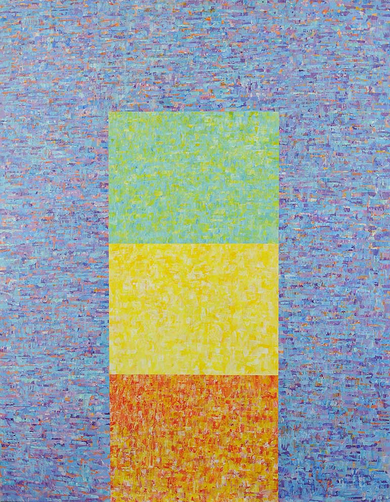30 Lend skab, Acryl auf LW, 140 x 180cm,, 1994
