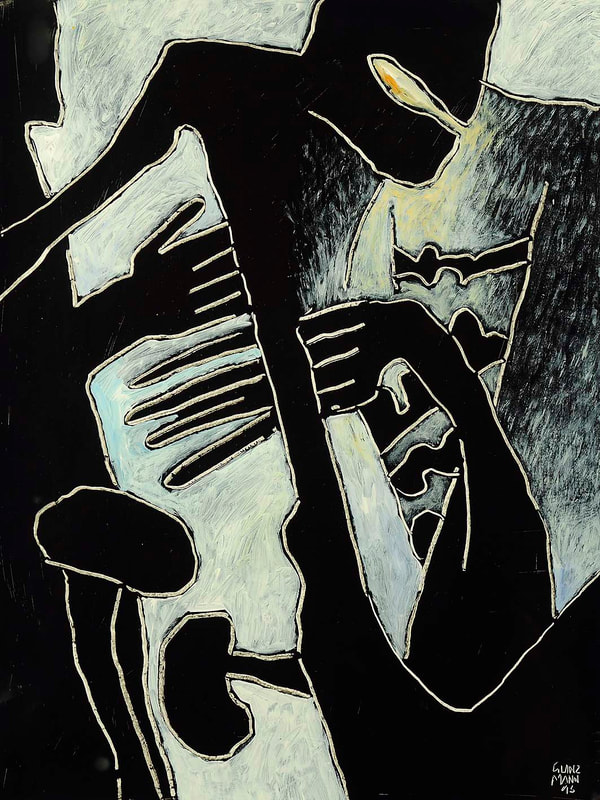 26 Translocation, Acryl auf HK, 60 x 80cm, 1993
