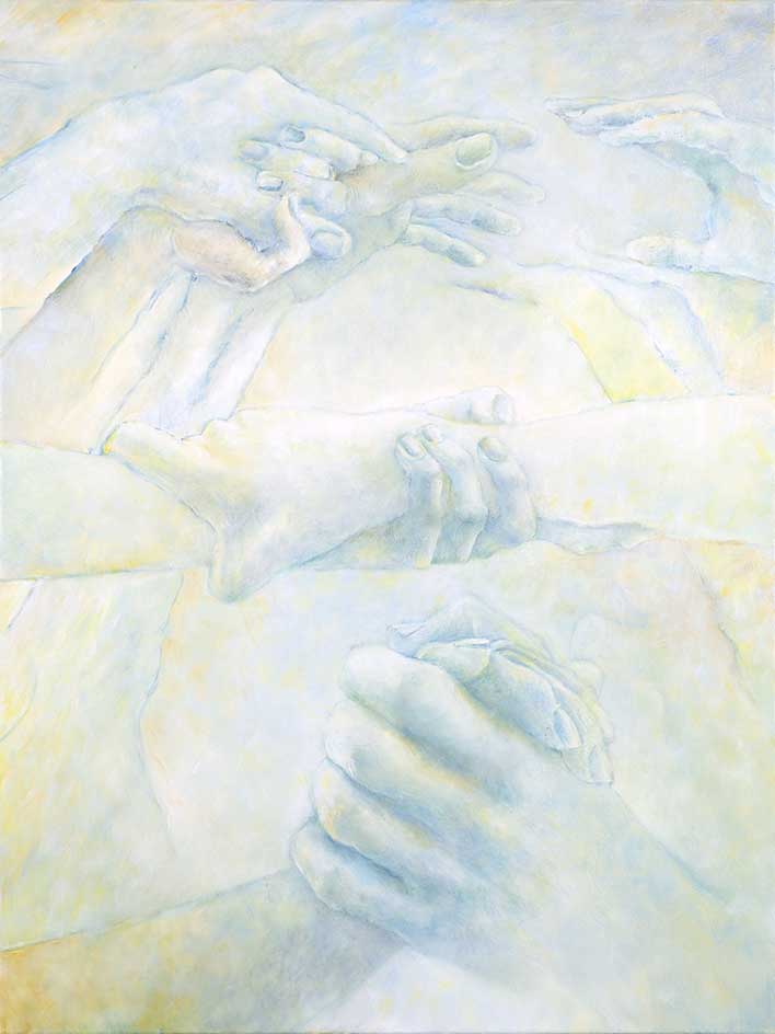 15 Dissolve 22, Öl auf LW, 60 x 80cm, 2017
