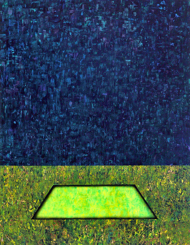 33 Lend skab, Acryl auf LW, 140 x 180cm, ü.m.,1994