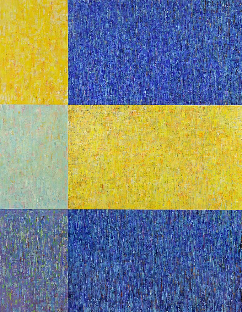 40 Lend skab, Acryl auf LW, 140 x 180cm, 1999