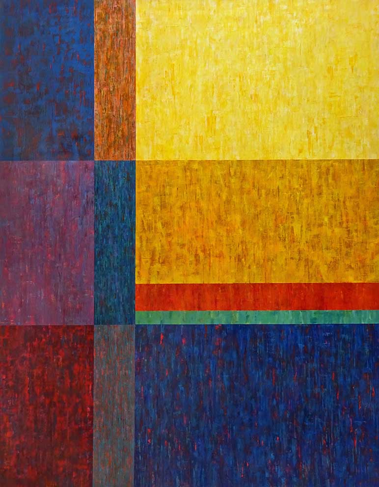 43 Lend skab, Acryl auf LW, 140 x 180cm, 1999*