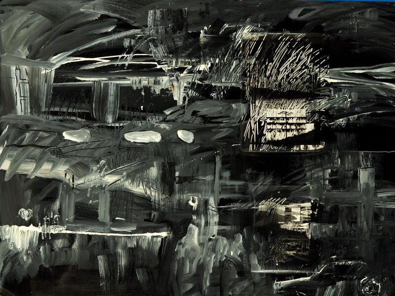 38 Isola Kreta, Acryl auf HK, 60x80cm, 1995