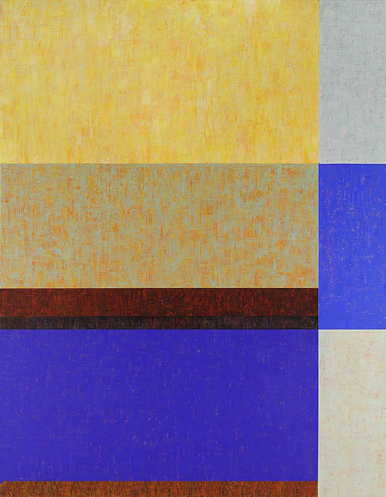 48 Lend skab, Acryl auf LW, 140 x 180cm, 2000