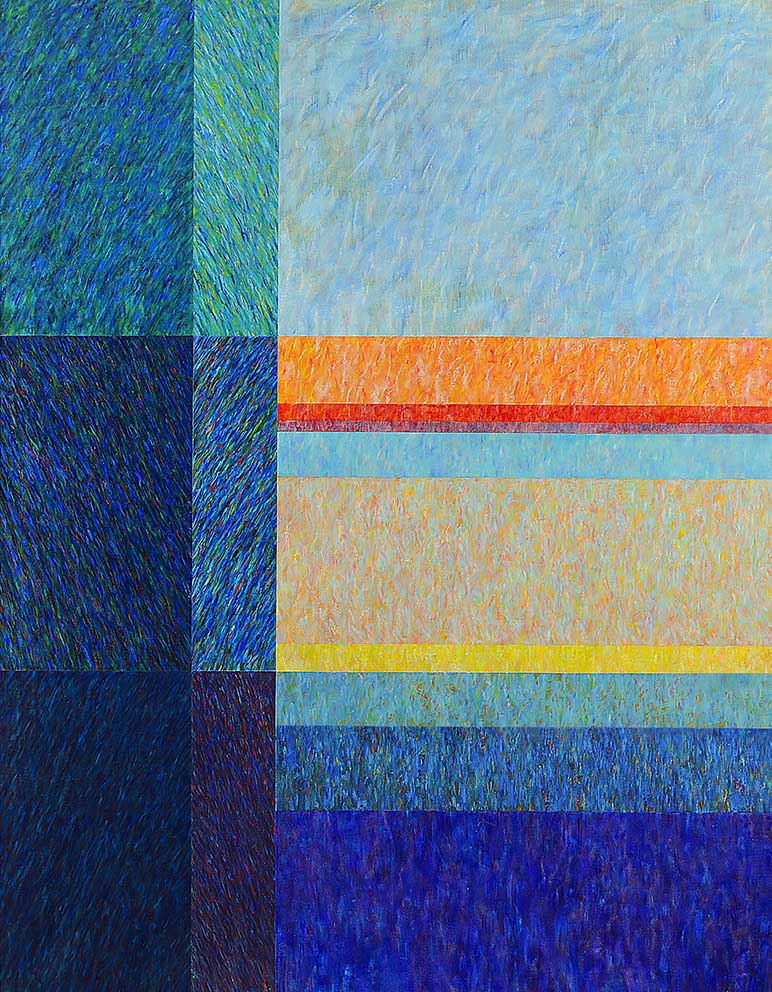 49 Lend skab, Öl auf LW, 140 x 180cm, 2001