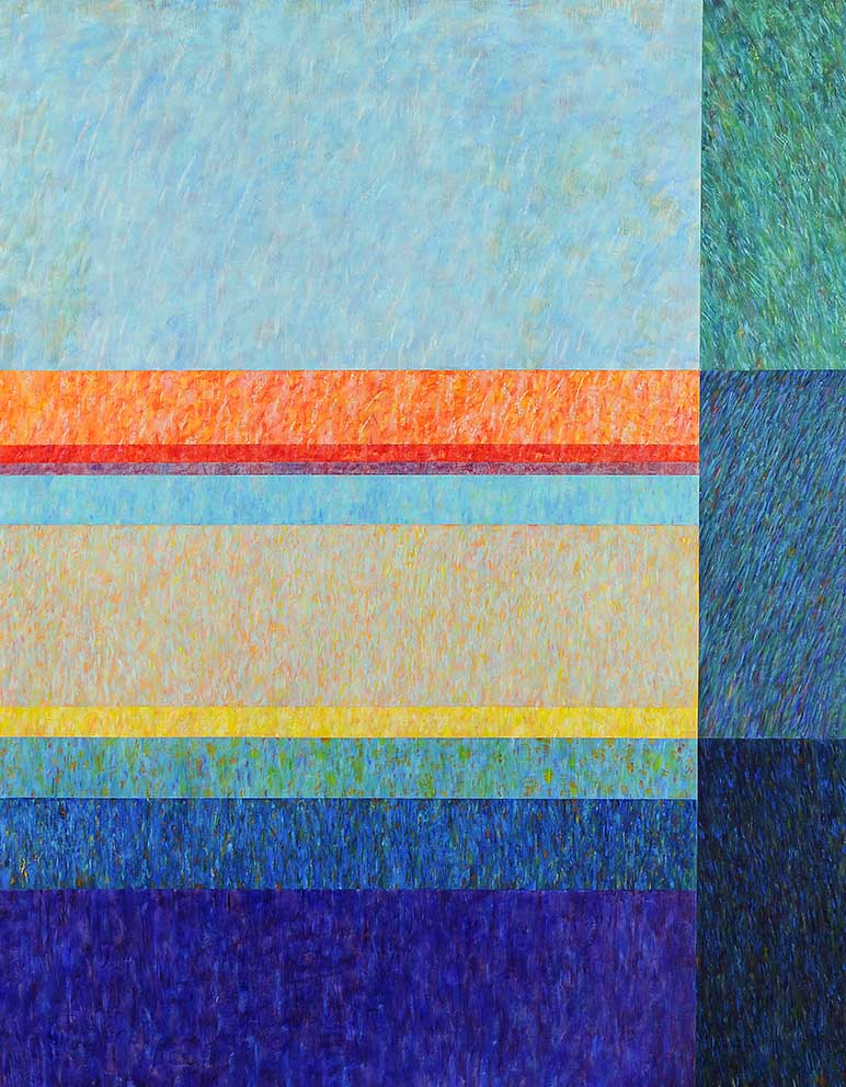 50 Lend skab, Öl auf LW, 140 x 180cm, 2001