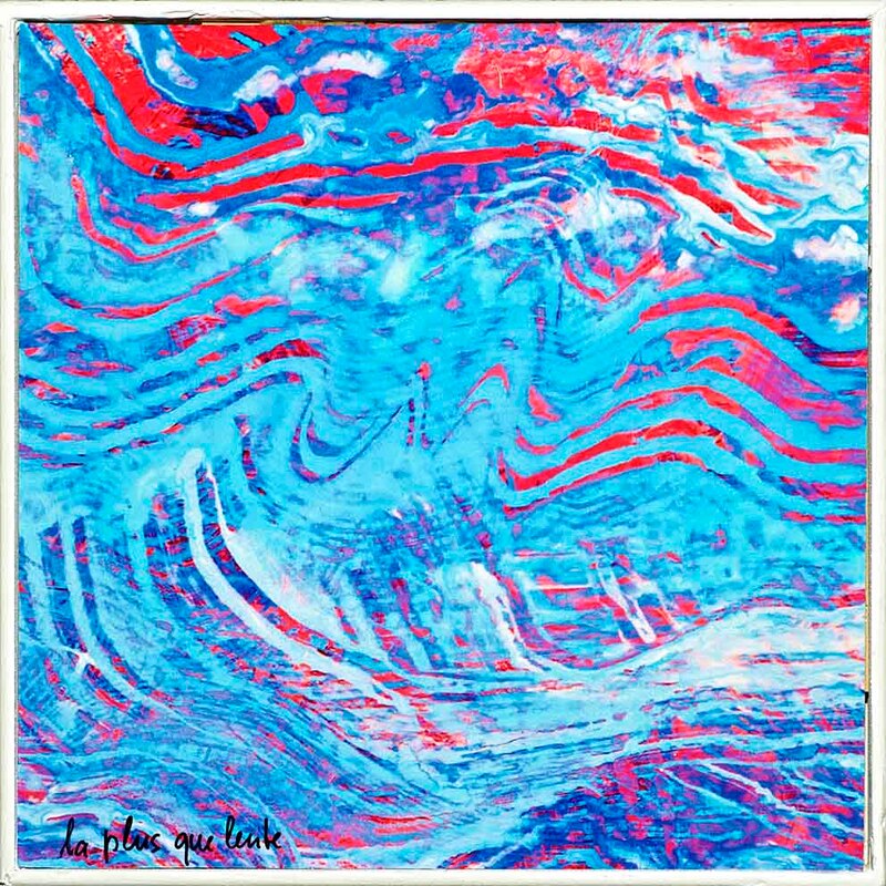 5 Tonspuren S6, Debussy, "La plus que lente" MDF, 20 x 20cm, 2019 - 4