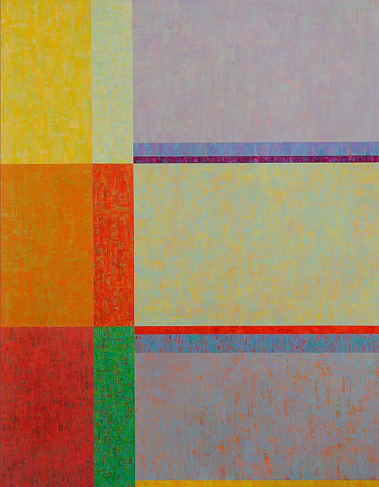 59 Lend skab, Acryl auf LW, 140 x 180cm, 2002