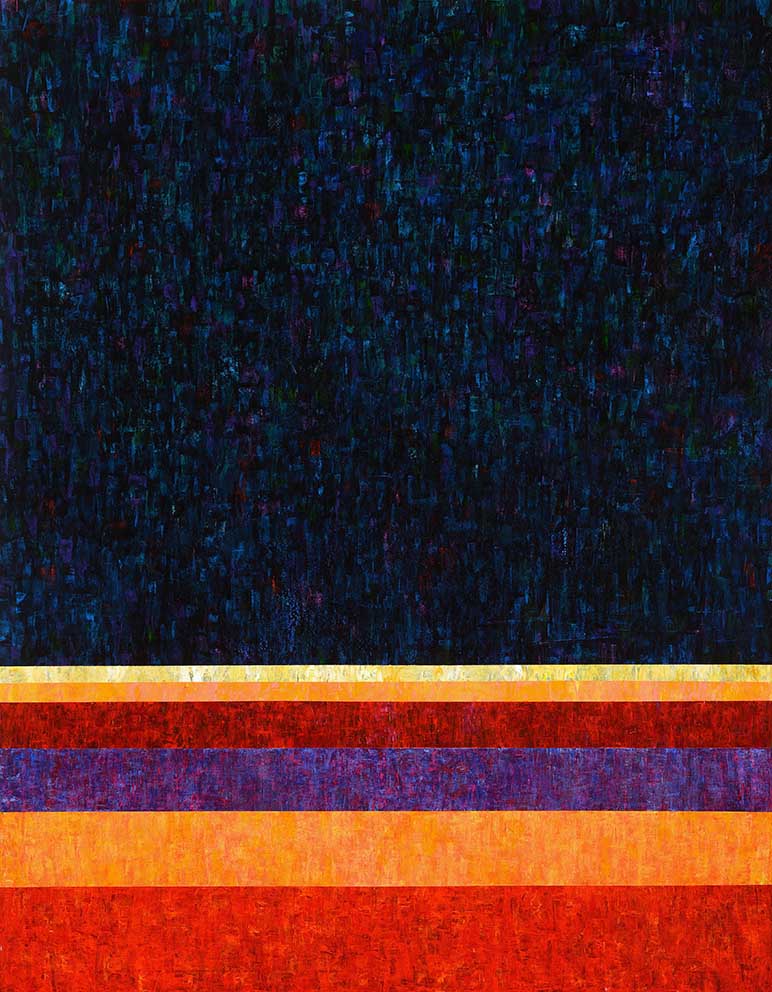 64 Lend skab, Acryl auf LW, 140 x 180cm, 2019