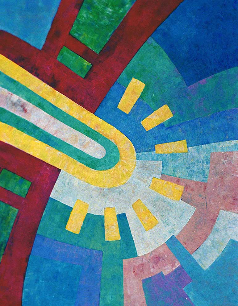 06 Lend skab, Acryl auf LW, 140 x 180cm, 1989/90