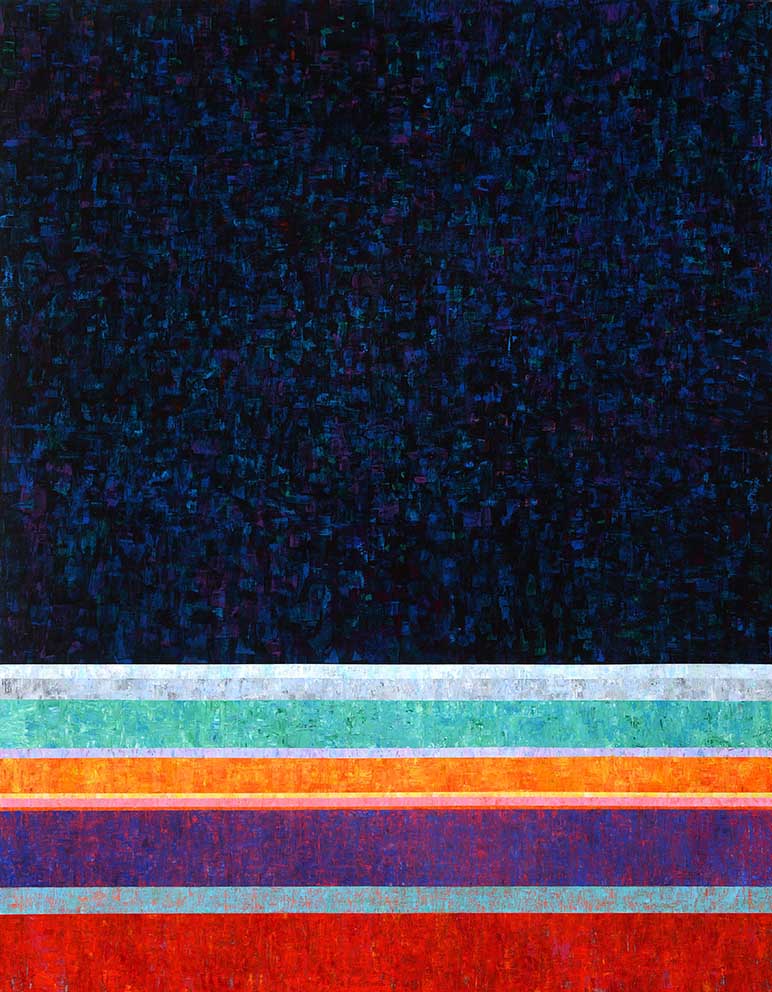 65 Lend skab, Acryl auf LW, 140 x 180cm, 2019