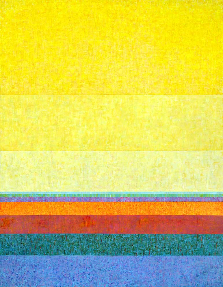 67 Lend skab, Acryl auf LW, 140 x 180cm, 2024