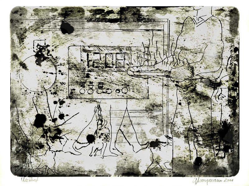70 Resten vom Do,bald 29x39cm, 2000