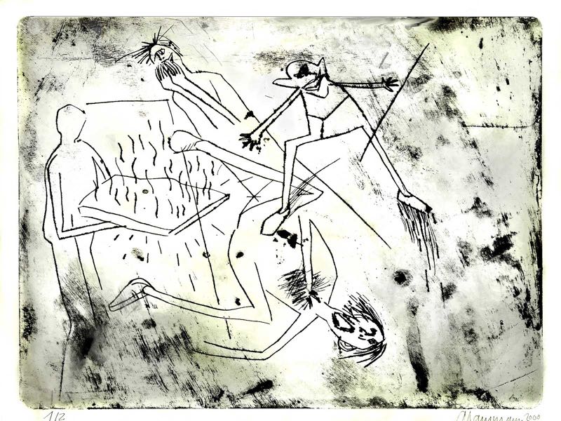 71 Resten vom Do, 29x39cm, 2000