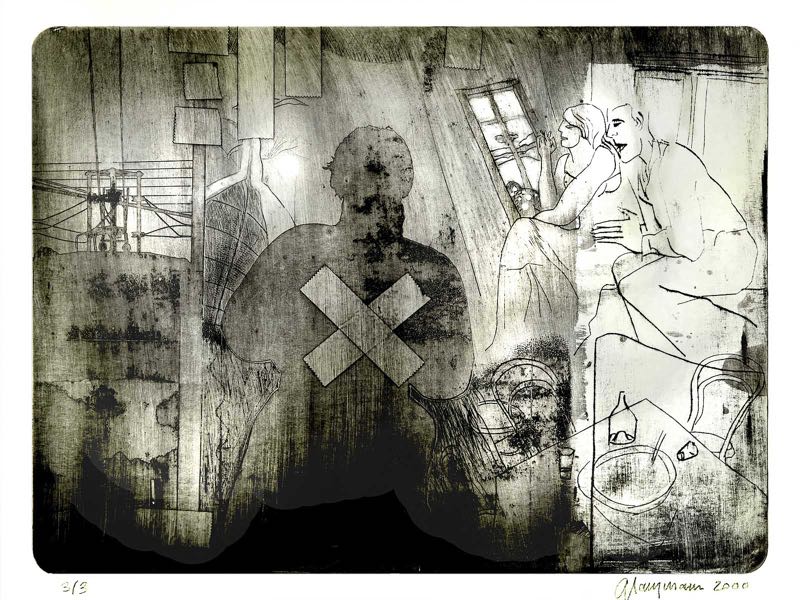 74 Faust &Margherita, 29x39cm, 2000
