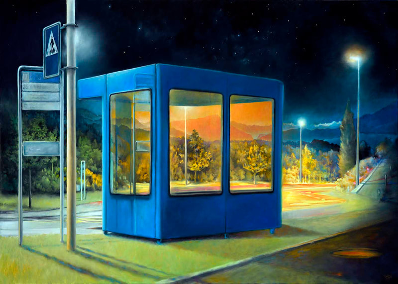 Stationen 7, L.i.L. September, Öl auf LW, 100x140 cm, 2013