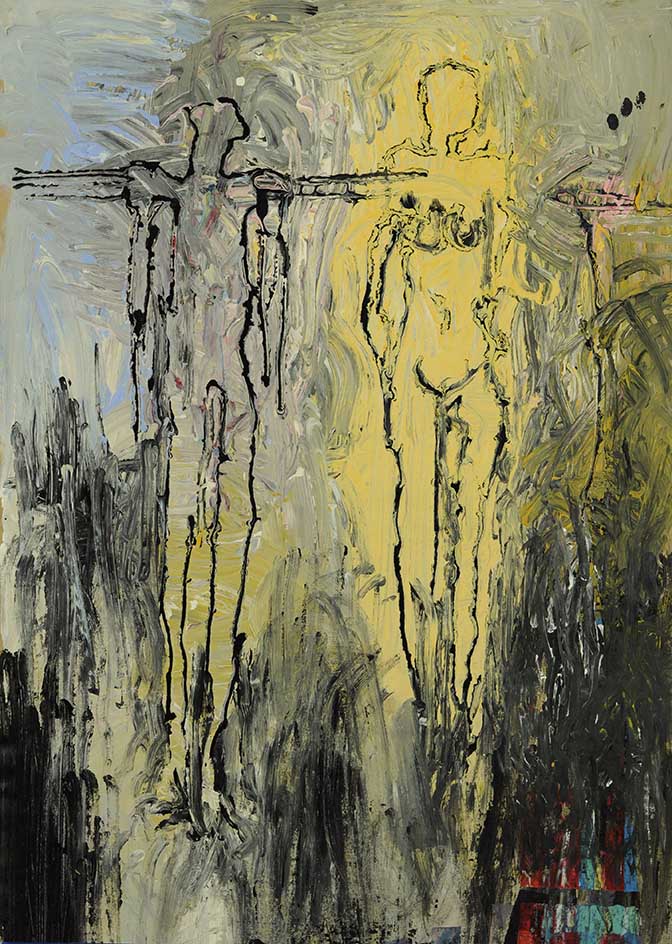 08 DaphoineApollon, Acryl auf Papier, 91 x 128cm, 1995.jpg