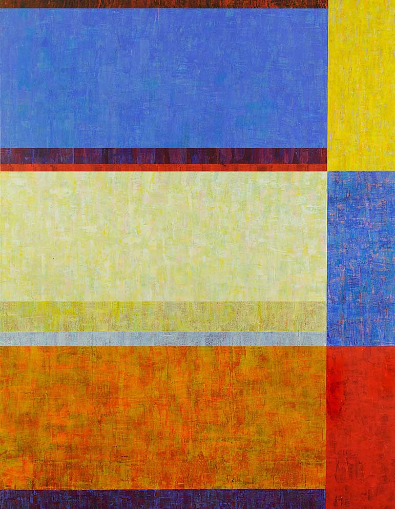 54 Lend skab, Acryl auf LW, 140 x 180cm, 2002