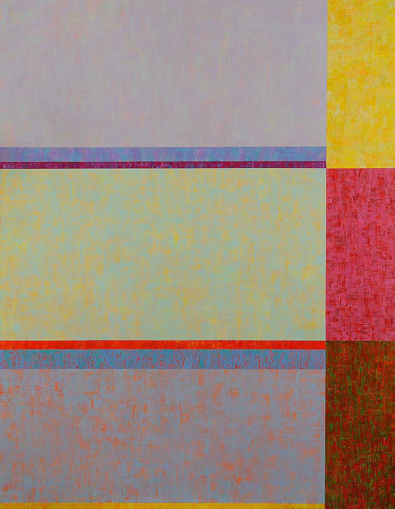 60 Lend skab, Acryl auf LW, 140 x 180cm, 2002
