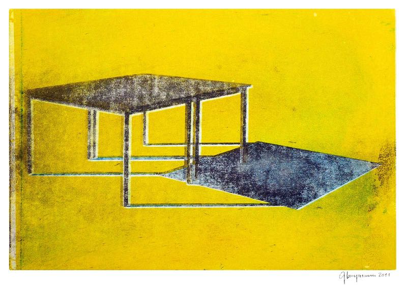 84 9Uhr morgens 2, 20x29cm, 2011