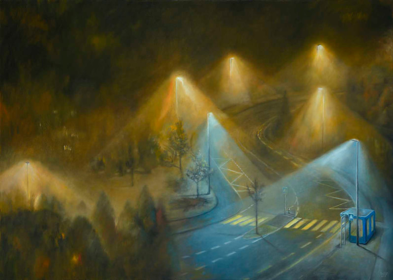 Stationen 8, L.i.L. November, Öl auf LW, 100x140cm, 2013