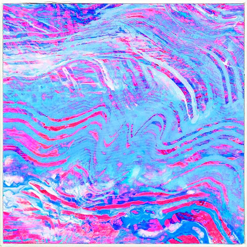 9 Tonspuren S6, Debussy, "La plus que lente" MDF, 20 x 20cm, 2019 - 8