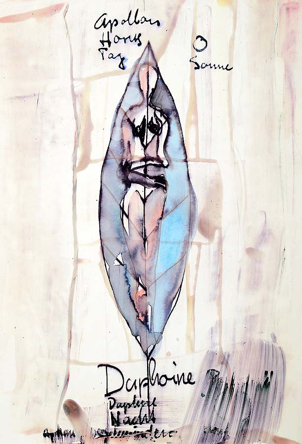 05 Aus dem Skizzenbuch, 17x25cm, 1994
