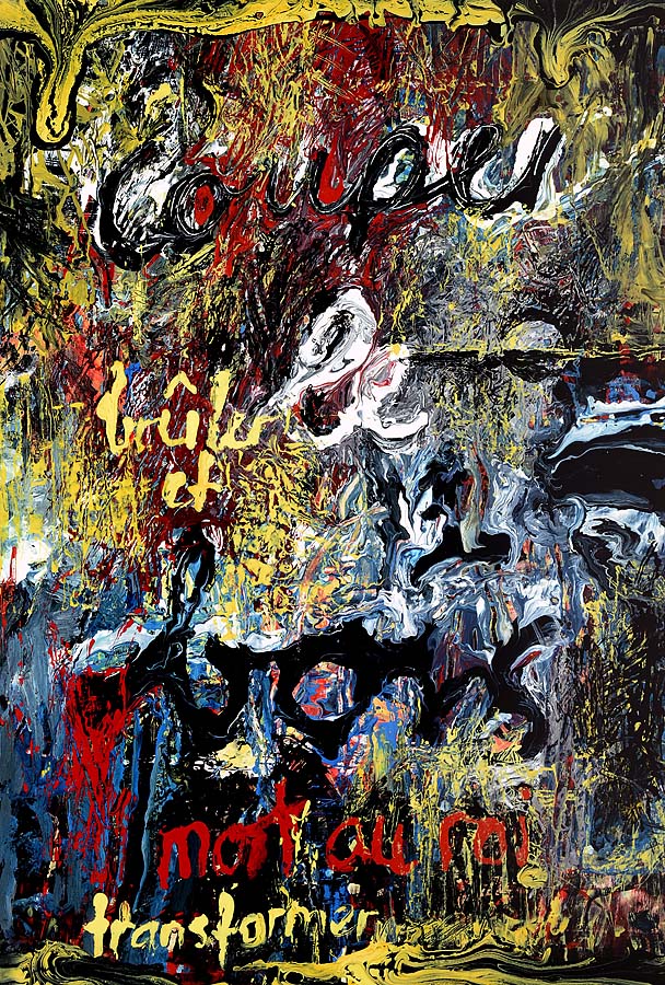 17 Mort au roi, couper le bois,17x25, 1994