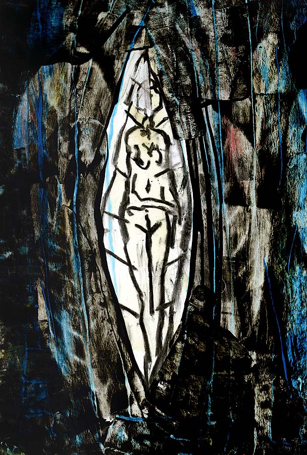 08 Aus dem Skizzenbuch, 17x25cm, 1994
