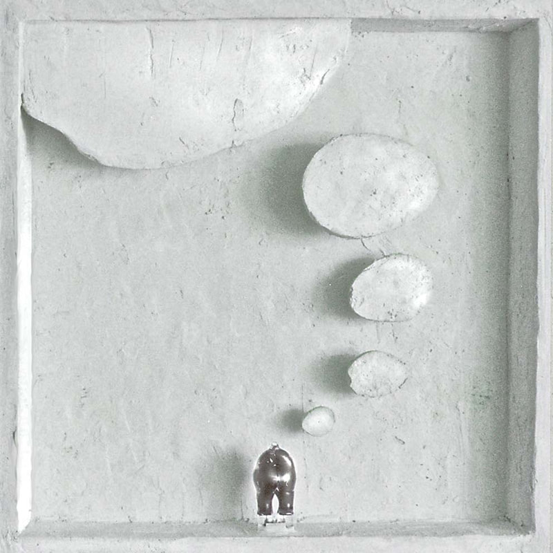 02 L'hollandaise,Billet d'amour, 32x32x4.5cm,1996