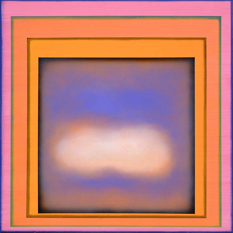 Int.Passage, étude 1 60x60cm, Acryl Öl auf LW, 2025