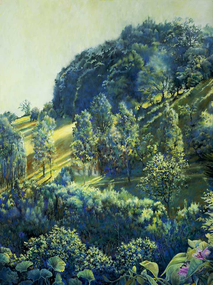 i.k.R."Die-Terrasse" Nr.52, Öl-LW, 120x160cm,2016