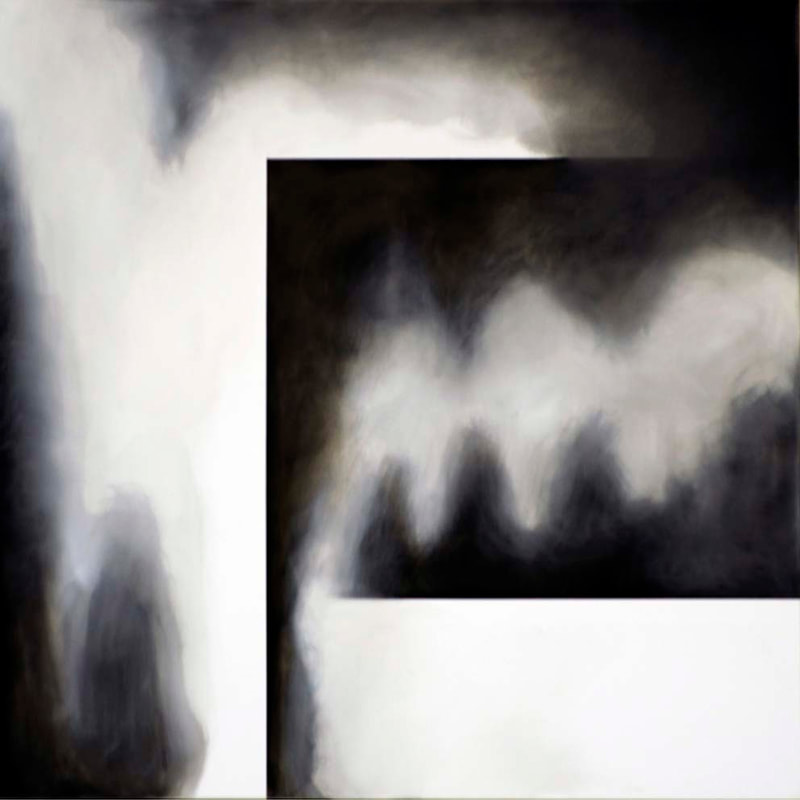 Int.Passage 13, Öl auf LW, 100 x 100cm, 2012