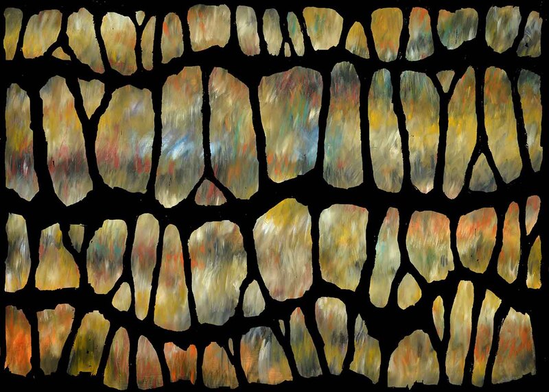 30 Landschaft,-Vision 18, Öl auf-LW, 100x140cm, 2016